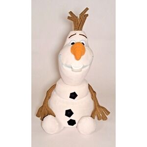 Disney Frozen Olaf Plush Stuffed Animal Snowman Disney Collection 12 Inch White